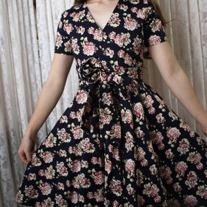 Floral A-Line Dress